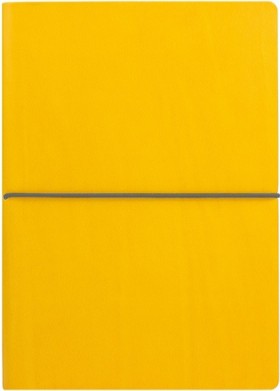 Блокнот Ciak великий 15 х 21 см в лінію жовтий 