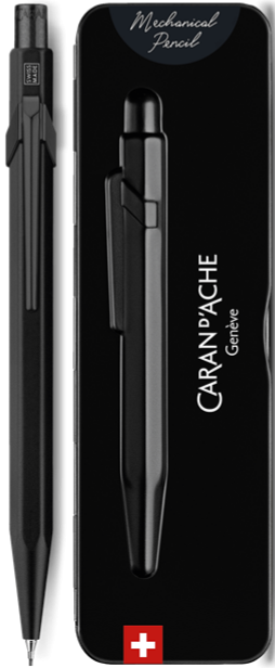 Механічний олівець Caran d'Ache 844 0,7 мм Black Code + бокс