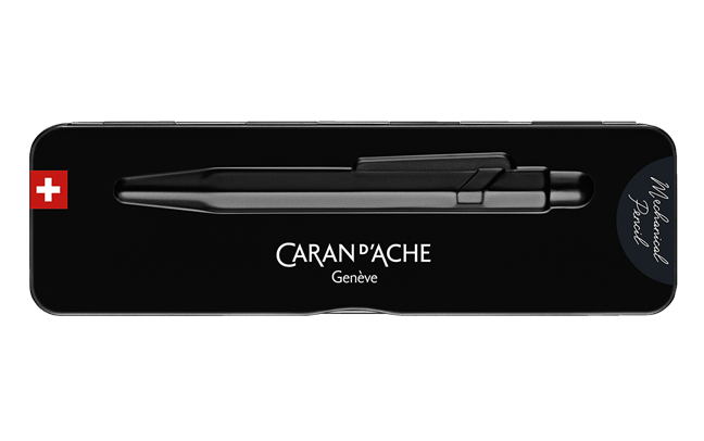 Механічний олівець Caran d'Ache 844 0,7 мм Black Code + бокс