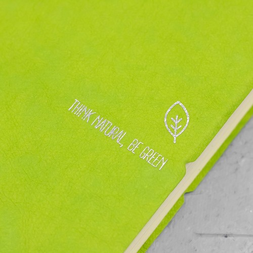 Щоденник Ciak Think Natural на 2021 рік середній салатовий