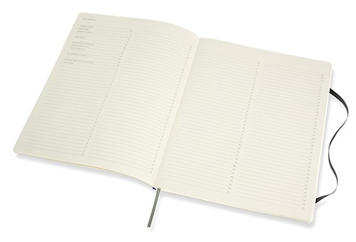 Блокнот недатований Moleskine PRO м'який XXL 21,6 х 27,9 см лісовий зелений 