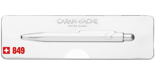 Ручка Caran d'Ache 849 Pop Line біла + бокс