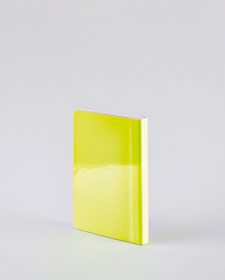 Блокнот Nuuna Candy Neon Yellow 10,8 х 15 см в крапку 