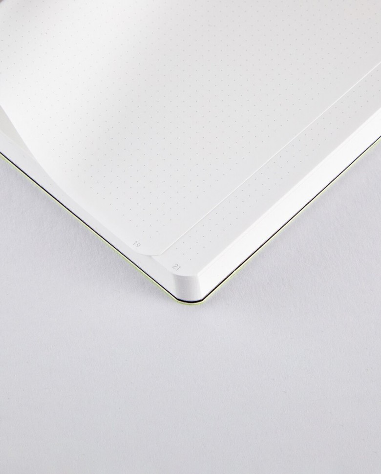 Блокнот Nuuna Candy Neon Yellow 10,8 х 15 см в крапку 