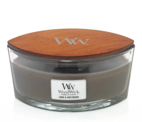 Ароматична свіча WoodWick Ellipse Sand & Driftwood 453 г