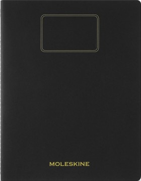 Зошит Moleskine Cahier Student XXL 21,6 х 27,9 см в лінію чорний