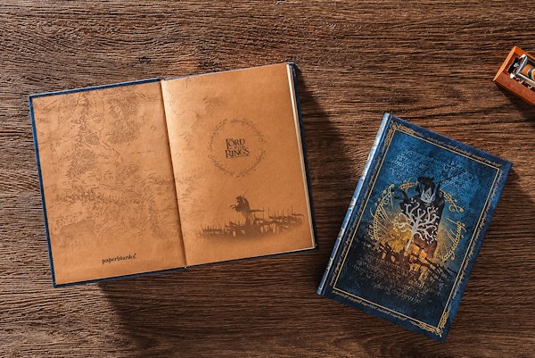 Блокнот Paperblanks Володар перснів Повернена корона середній 12,5 х 18 см в лінію