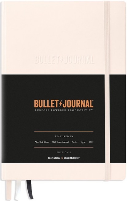 Блокнот Leuchtturm1917 Bullet Journal Edition 2 середній 14,5 х 21 см в крапку рожевий