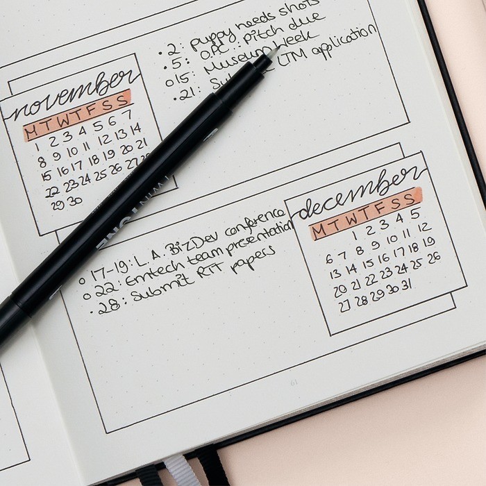 Блокнот Leuchtturm1917 Bullet Journal Edition 2 середній 14,5 х 21 см в крапку рожевий