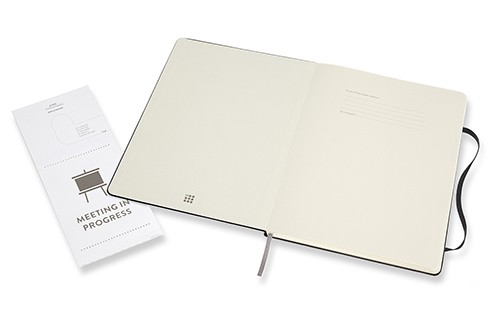 Блокнот недатований Moleskine PRO XXL 21,6 х 27,9 см чорний 