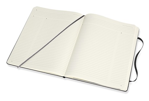 Блокнот недатований Moleskine PRO XXL 21,6 х 27,9 см чорний 