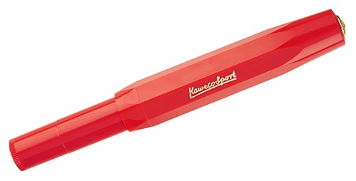 Чорнильна ручка Kaweco Classic Sport червона перо EF (екстра тонке)