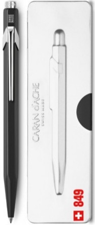 Ручка Caran d'Ache 849 Pop Line матова чорна + бокс
