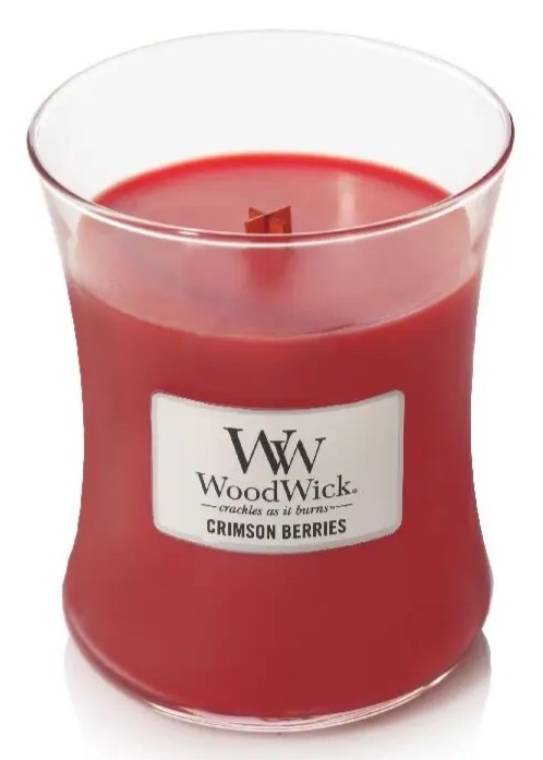 Ароматична свіча WoodWick Medium Crimson Berries 275 г