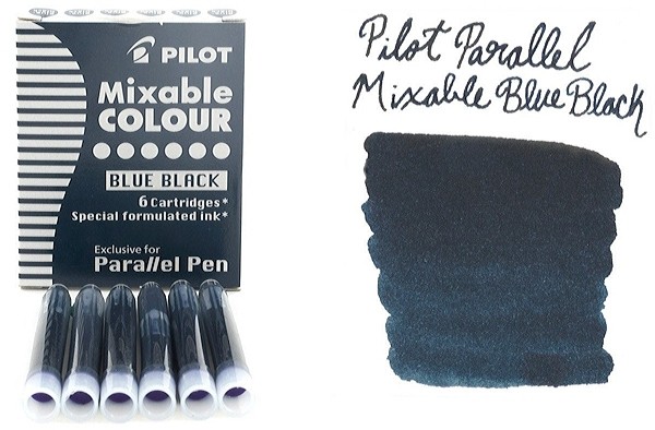 Набір чорнильних картриджів Pilot Parallel Pen темно-синій 6 штук
