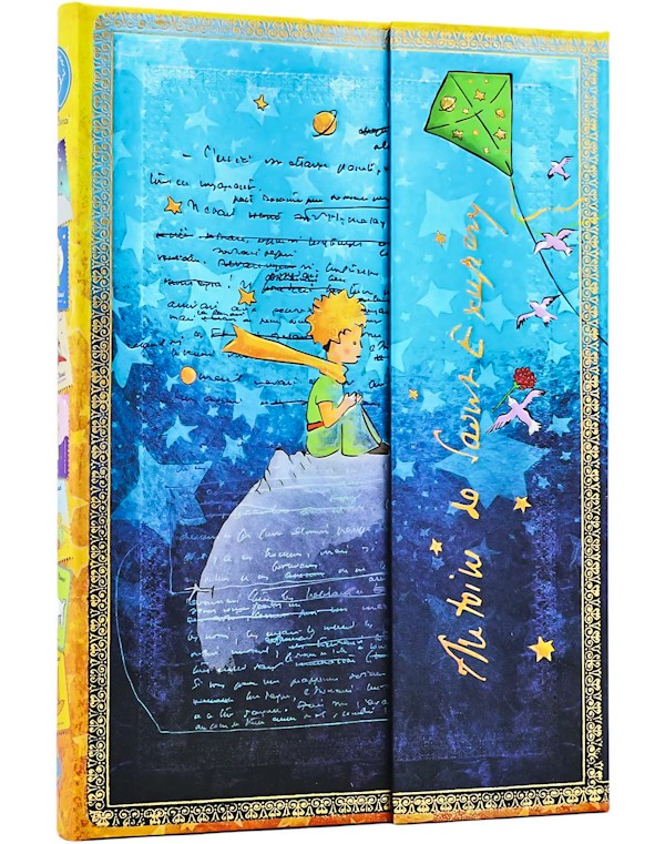 Блокнот Paperblanks Сент-Екзюпері Маленький Принц середній 12,5 х 18 см нелінований
