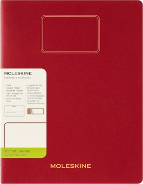 Зошит Moleskine Cahier Student XXL 21,6 х 27,9 см нелінований бордо