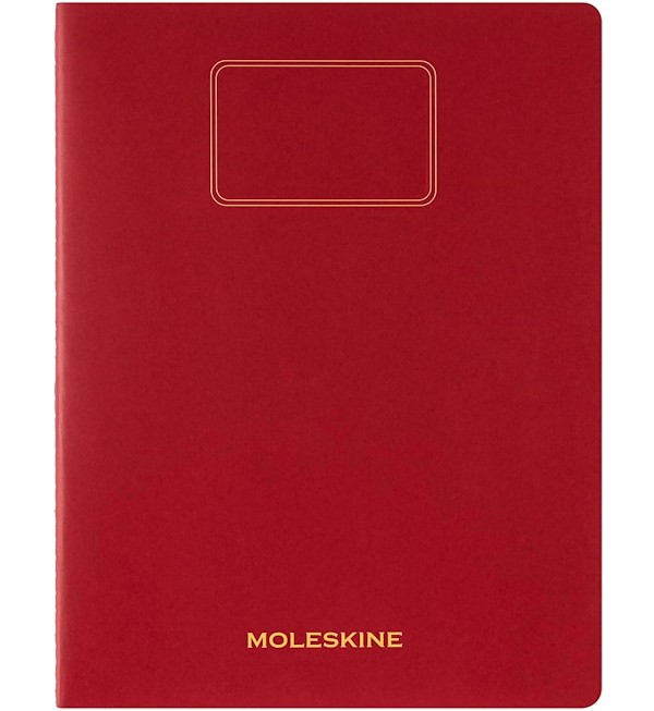 Зошит Moleskine Cahier Student XXL 21,6 х 27,9 см нелінований бордо