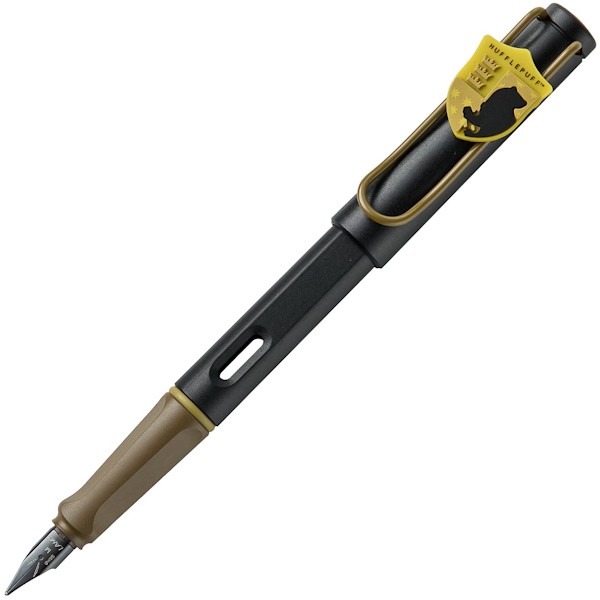 Чорнильна ручка Lamy Safari x Harry Potter Hufflepuff чорна з жовтим перо EF (дуже тонке)