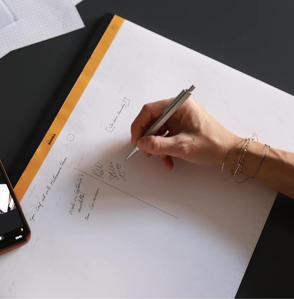 Планер настільний Rhodia A4+ недатований
