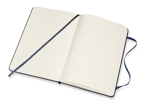 Блокнот Moleskine Classic medium 11,5 x 18 см у клітинку сапфір
