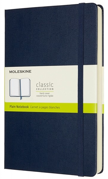 Блокнот Moleskine Classic Expanded середній 13 x 21 см нелінований сапфір