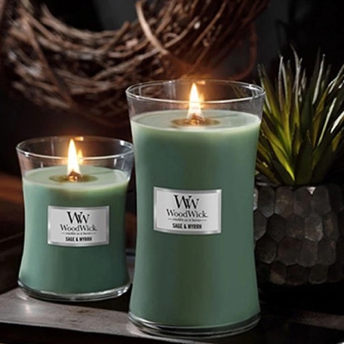 Ароматична свіча WoodWick Large Sage & Myrrh 609 г