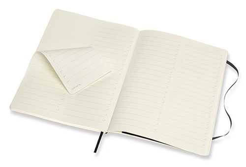 Блокнот недатований Moleskine PRO м'який XXL 21,6 х 27,9 см чорний 