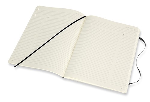 Блокнот недатований Moleskine PRO м'який XXL 21,6 х 27,9 см чорний 