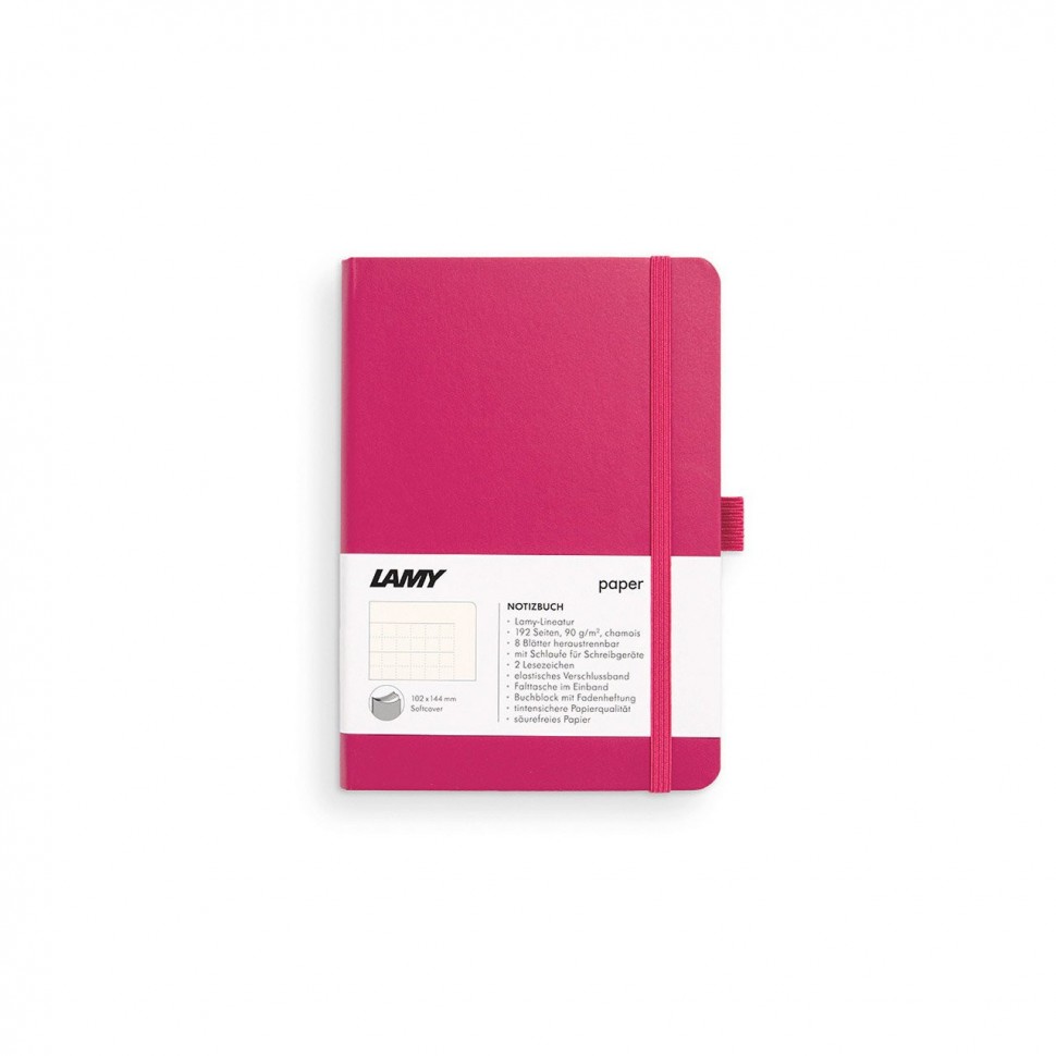 Блокнот Lamy м'який кишеньковий 10,2 х 14,4 см рожевий