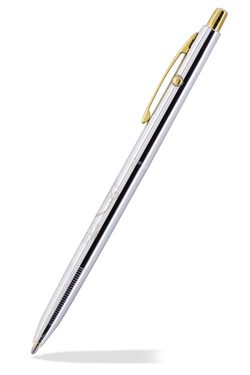 Автоматична кулькова ручка Fisher Space Pen Shuttle ювілейний випуск з монетою
