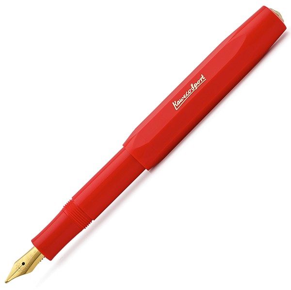 Чорнильна ручка Kaweco Classic Sport червона перо F (тонке)