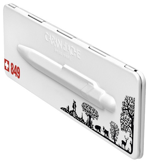 Ручка Caran d'Ache 849 Totally Swiss Ліс + бокс 