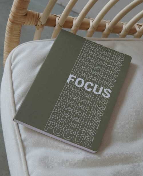 Блокнот Hod.brand Focus A5 в крапку 