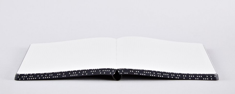 Блокнот Nuuna Graphic Analog 16,5 х 22 см в крапку 