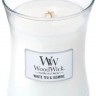 Ароматична свіча WoodWick Medium White Tea & Jasmine 275 г 