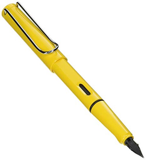 Чорнильна ручка Lamy Safari жовта перо EF (дуже тонке)