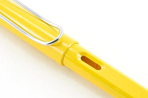 Чорнильна ручка Lamy Safari жовта перо EF (дуже тонке)