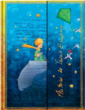 Блокнот Paperblanks Сент-Екзюпері Маленький Принц середній 12,5 х 18 см в лінію