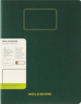 Зошит Moleskine Cahier Student XXL 21,6 х 27,9 см нелінований миртовий зелений