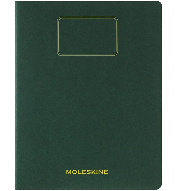 Зошит Moleskine Cahier Student XXL 21,6 х 27,9 см нелінований миртовий зелений
