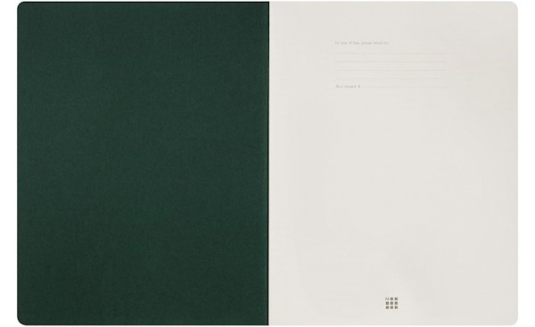 Зошит Moleskine Cahier Student XXL 21,6 х 27,9 см нелінований миртовий зелений
