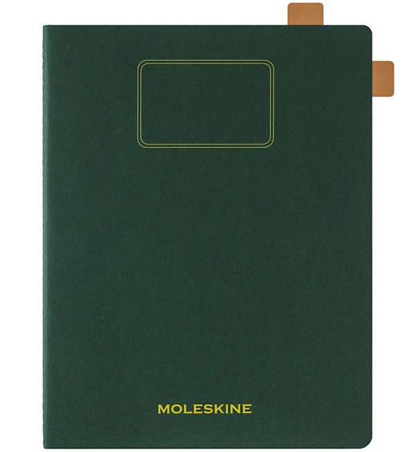 Зошит Moleskine Cahier Student XXL 21,6 х 27,9 см нелінований миртовий зелений
