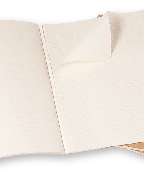 Набір зошитів Moleskine Cahier XXL 21,6 х 27,9 см в клітинку бежевий 