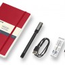 Набір Moleskine Smart Writing Ellipse (Smart Pen + Paper Tablet червоний в крапку)