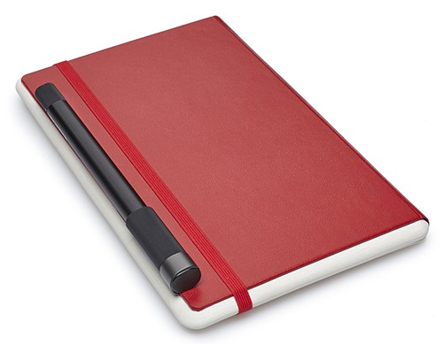 Набір Moleskine Smart Writing Ellipse (Smart Pen + Paper Tablet червоний в крапку)