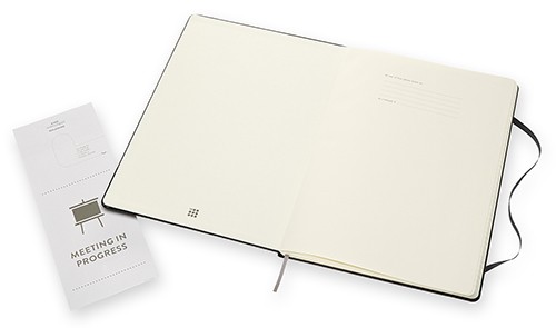 Блокнот недатований Moleskine PRO A4 21 х 29,7 см чорний 