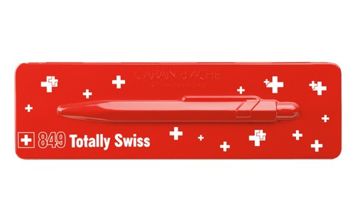 Ручка Caran d'Ache 849 Totally Swiss Прапор + бокс
