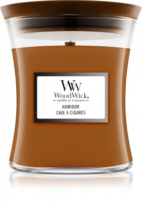 Ароматична свіча WoodWick Mini Humidor cave a cigares 85 г 