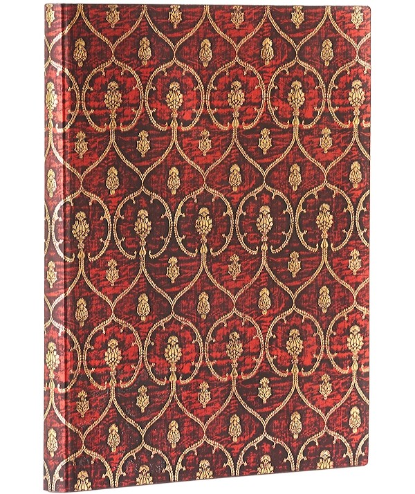 Блокнот Paperblanks Червоний Оксамит Flexi великий 18 х 23 см нелінований